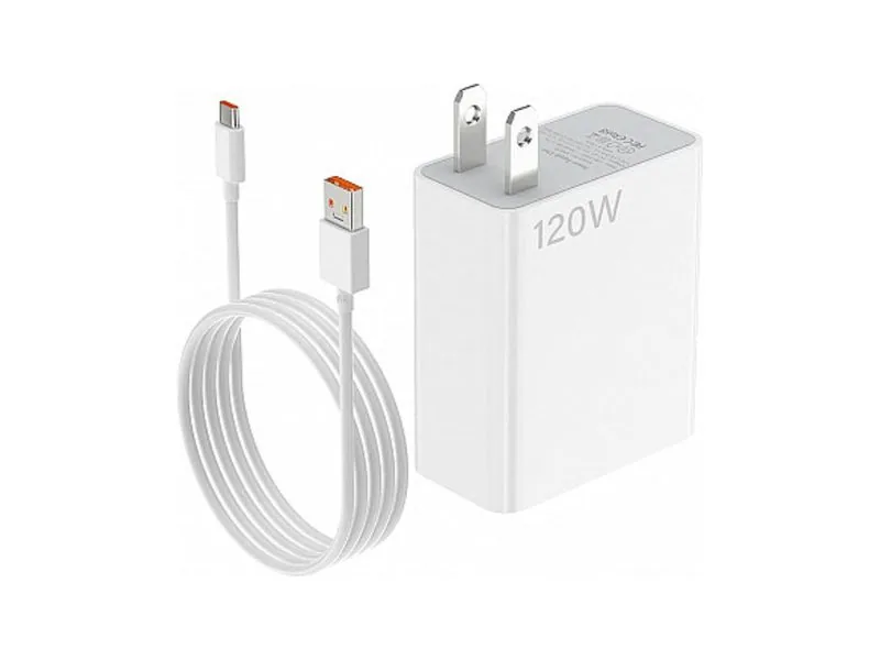 Cargador Xiaomi 120W USB-C Carga Rápida con Cable