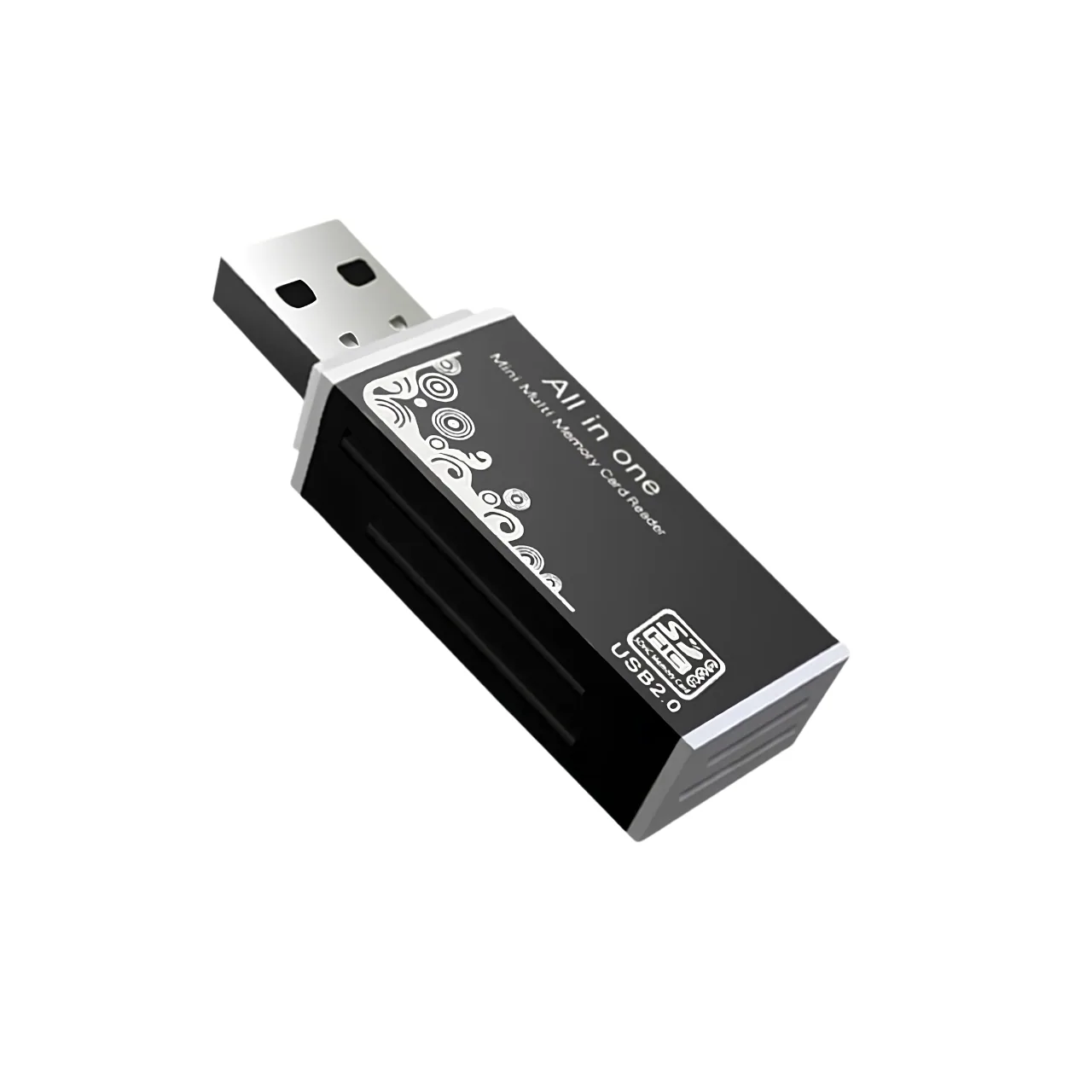Lector de Tarjetas 5 en 1 USB 2.0 SD Micro SD TF M2 MS