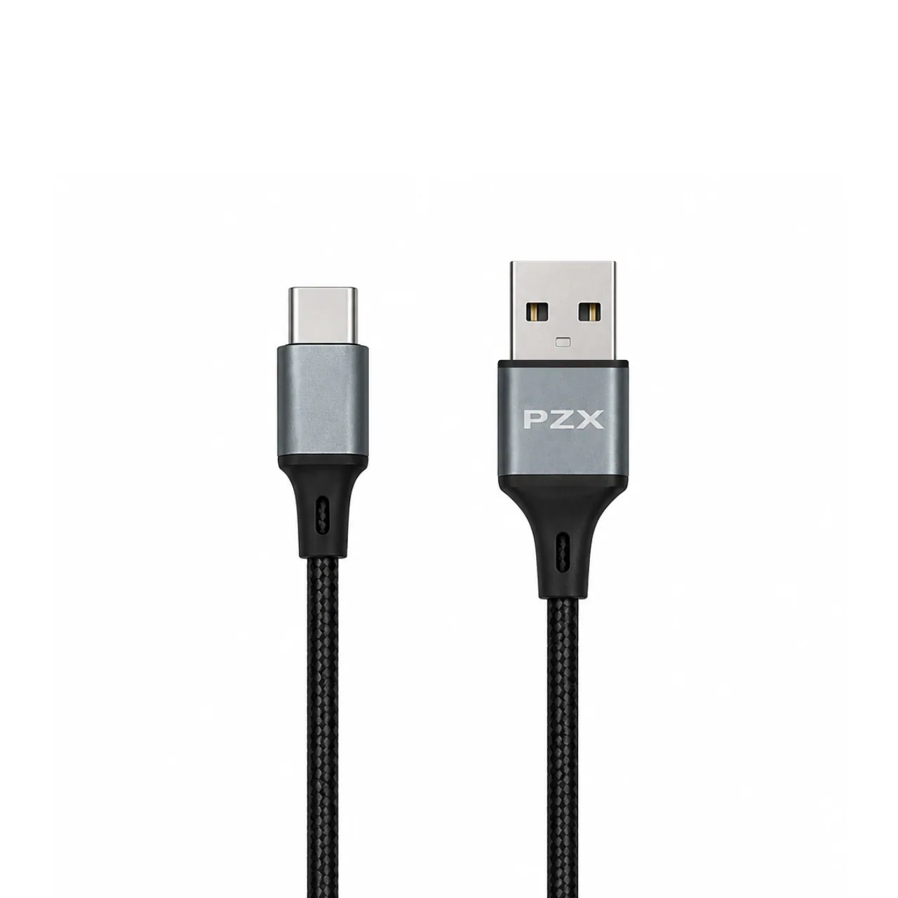 Cable USB A a Tipo C 6A 1 Metro Nylon S-25 Carga Rápida PZX