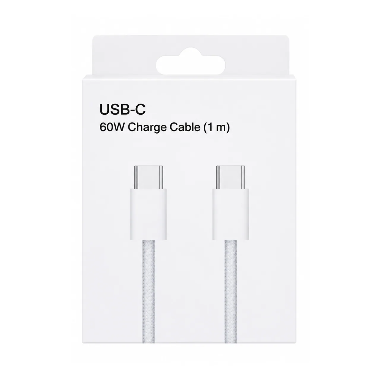Cable USB-C a USB-C 60W 1 Metro Carga Rápida V195