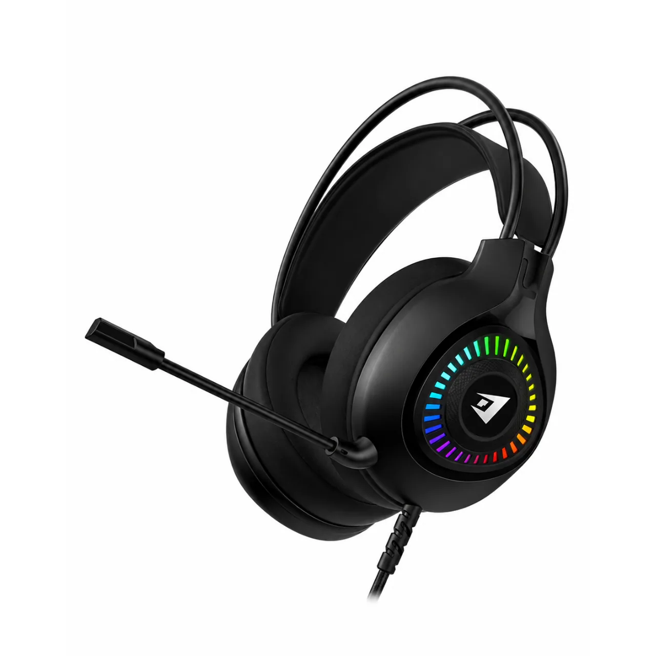 Audífonos Gamer Diadema RGB Jertech HG01 USB 3.5mm
