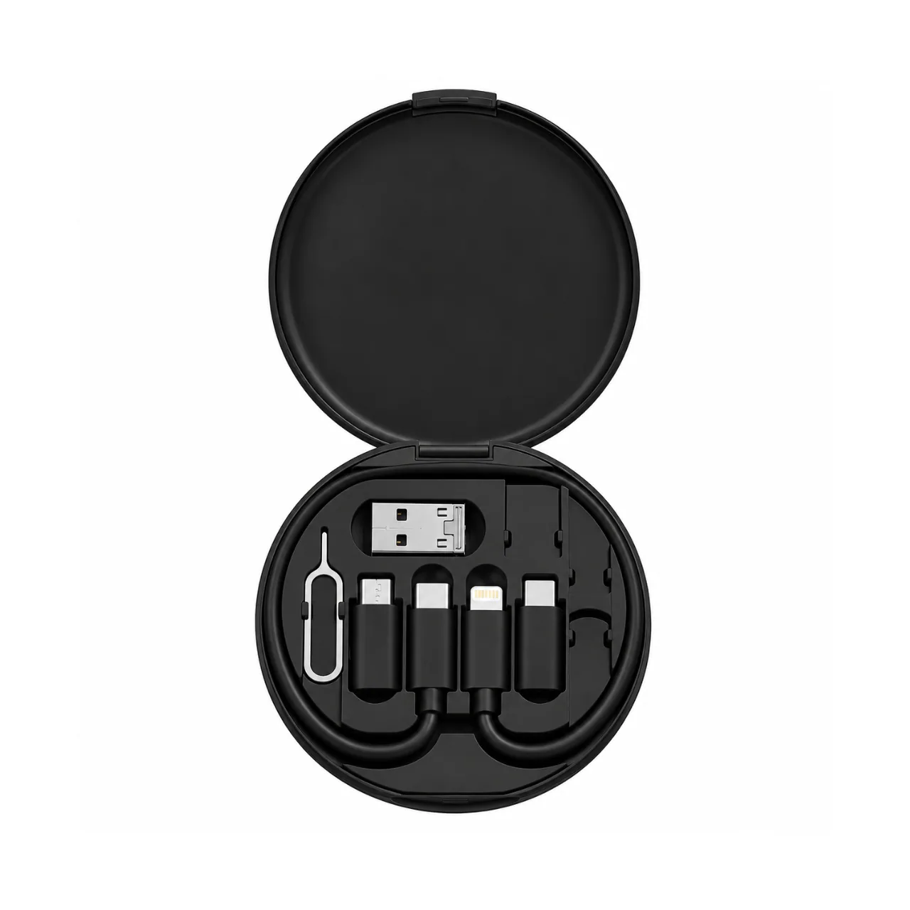 Kit Adaptador USB-C a USB-C 5 en 1 60W con Convertidores de Carga y Datos